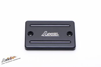 ACCEL POKRYWA POMPY HAMULCOWEJ PRZÓD KAWASAKI STREET KOLOR CZARNY - PROMOCJA