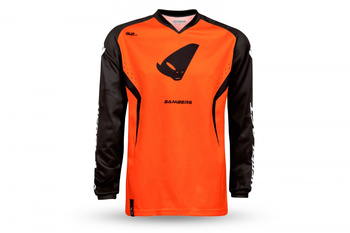 UFO KOSZULKA BAMBERG JERSEY CROSS KOLOR POMARAŃCZOWY/CZARNY ROZMIAR XL - KOLEKCJA 2024