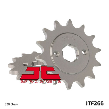 JT ZĘBATKA PRZEDNIA 266 13 HONDA CR 125 '79-'85 (26613JT) (ŁAŃC. 520)