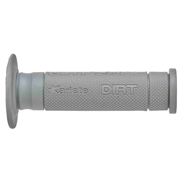 ARIETE MANETKI OFF ROAD DIRT ZONE GRIP SOFT (YAMAHA TENERE 700) (135 MM) Z OTWOREM KOLOR JASNO SZARY