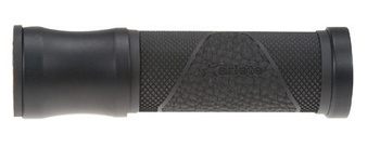 ARIETE MANETKI ROAD ALU-RUB SYSTEM LOCK-ON (125 MM) Z OTWOREM KOLOR CZARNY