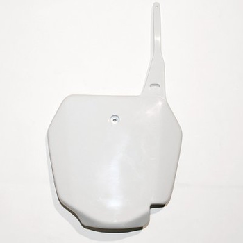 UFO TABLICA NA NUMER STARTOWY SUZUKI RM 85 '00-'23 KOLOR BIAŁY