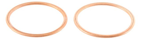 WINDEROSA (VERTEX) USZCZELKA KOLEKTORA WYDECHOWEGO KAWASAKI VN1500 87-99, VN1500E CLASSIC 98-04, VN1500N '00-08, VN1600 MEAN STREAK 02-08, VN1600 05-08, VN1700 09-21, VN750 VULCAN 86-06, SUZUKI VZ1600 04-05 (KPL-2SZT)