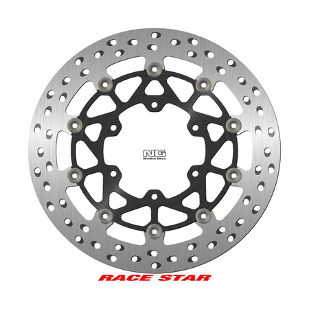 NG TARCZA HAMULCOWA PRZÓD RACE STAR PREMIUM SUZUKI GSX-R 1000 '17-'22 (320X102X5MM) (6X8,25MM) PŁYWAJĄCA (ŚRODEK ALUMINIOWY, POLEPSZONE CHŁODZENIE) NA ZAMÓWIENIE