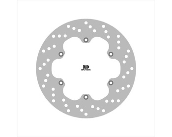 NG TARCZA HAMULCOWA TYŁ APRILIA AF1 125 '88-'93 (240X124X5MM) (6X6,25MM)