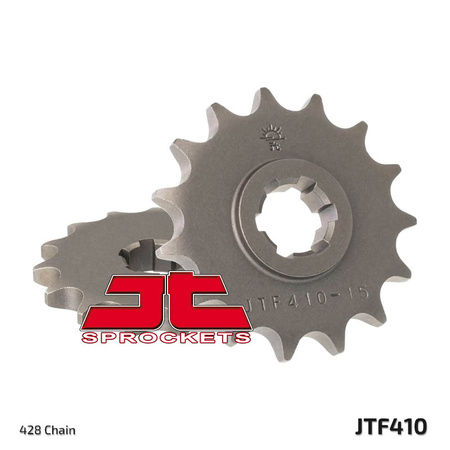 JT ZĘBATKA PRZEDNIA 799 13 SUZUKI GZ 125 '98-'11 (-1), GN 125, VL 125 INTRUDER (79913JT) (ŁAŃC. 428)
