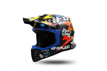 UFO KASK KOREY CROSS DZIECIĘCY / JUNIOR / KID KOLOR CZARNY / ŻÓŁTY / CZERWONY / NIEBIESKI ROZMIAR S (ECE 22R06) - KOLEKCJA 2024