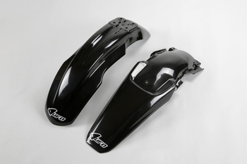 UFO KOMPLET BŁOTNIKÓW HONDA CRF 150R '07-'23, KOLOR CZARNY (HO04617001 , HO04618001)