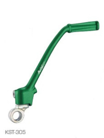 ACCEL DŹWIGNIA STARTERA (KOPKA) ALUMINIOWA KAWASAKI KX 85 '01-'25, KX 100 '01-'21, KX 112 '22-'25, KOLOR ZIELONY
