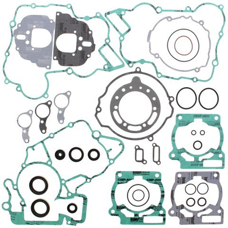WINDEROSA (VERTEX) KOMPLET USZCZELEK KTM EGS 200 98-99, EXC 200 98-02, MXC 200 98-02, SX 200 00-02 (Z USZCZELNIACZAMI SILNIKOWYMI)