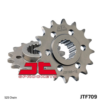 JT ZĘBATKA PRZEDNIA 2150 16 APRILIA 750/900 DORSODURO/ABS '07-'19, SHIVER/GT/ABS '07-'19, 1200 DORSODURO/ABS '11-'16 (215016JT) (ŁAŃC. 525)