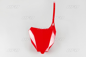 UFO TABLICA NA NUMER STARTOWY HONDA CRF 250R '18, CRF 450R/RX '17-18 KOLOR CZERWONY