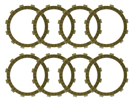 PSYCHIC TARCZE SPRZĘGŁOWE RACING HONDA CR 250 (90-07),CRF 450R 02-08, CRF 450X 05-13, KAWASAKI KXF 450 06-11, KLX 450R 08-15 F1684 (EBS1247R)