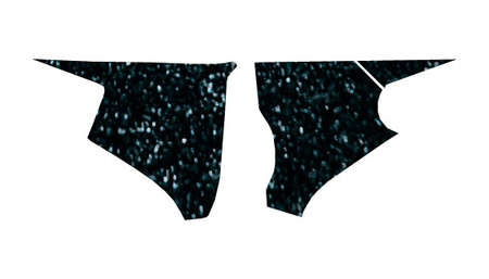 BLACKBIRD WYPRZEDAŻ KOMPLET NAKLEJEK (OKLEIN) NA PUSZKĘ FILTRA YAMAHA WR 250F '07-'14, WR 450F '07-'11