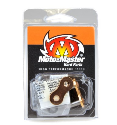 MOTO-MASTER OGNIWO ŁĄCZĄCE ZAKUWKA DO ŁAŃCUCHA V4-520 ( O-RING) KOLOR ZŁOTY - 1 SZTUKA