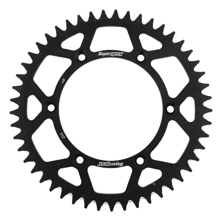 SUPERSPROX ZĘBATKA TYLNA ALUMINIOWA 7075-T6 (ERGAL) 270 49 YAMAHA YZ/YZF '99-'18 (JTR251.49) (JTR245/2.49) KOLOR CZARNY