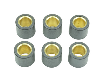 ATHENA ROLKI WARIATORA 6 SZT. 19X17 MM 15.5 GR APRILIA SR 125 / 150, DERBI BOULEVARD 125 / 150 / 200, GILERA DNA / RUNNER 125 / 180 / 200, PIAGGIO X8 / X9 / ZIP 125 / 180 / 200