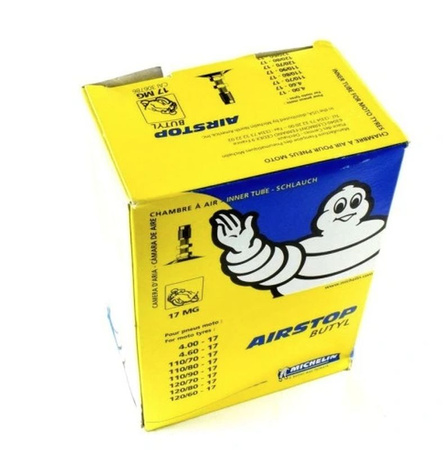 MICHELIN DĘTKA CH. 16 MI2 AIRSTOP VALVE TR4 TALC 180/55-17 MT90-16,MU90-16,MU85-16120/90-16 ; 130/90-16 ; 140/90-16 ; 150/80-16 ; 160/80-16 WYCOFANE