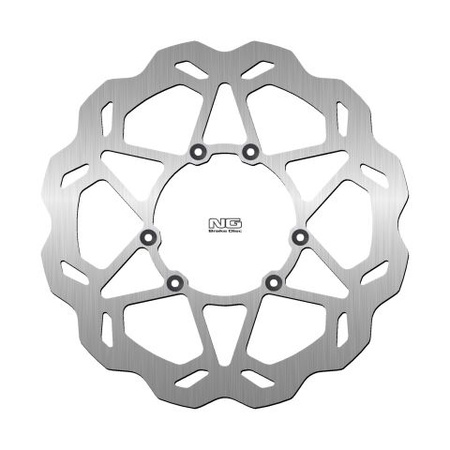 NG TARCZA HAMULCOWA PRZÓD APRILIA RX50 '06-14, DERBI SENDA 50/125 '06-13, RIEJU MRT 50 '12-21, WAVE (300x108x4mm) (6x6,5mm)