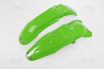UFO KOMPLET BŁOTNIKÓW KAWASAKI KX 250 '06 (KA03753026, KA03766026), KOLOR ZIELONY