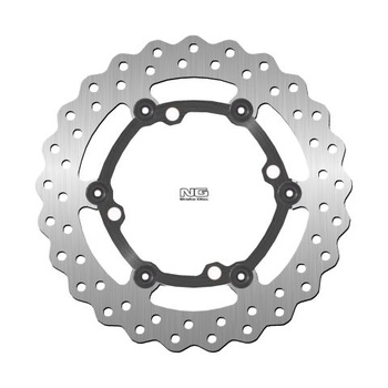 NG TARCZA HAMULCOWA PRZÓD BETA RR400/450 '05-07, HUSQVARNA CR125/250 '00-13, TC400/450/510 '02-13 (260X120X3MM) (4X6,5MM) WAVE PŁYWAJĄCA