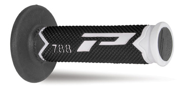 PROGRIP MANETKI PG788 OFF ROAD (22+25MM, DŁ.115MM) KOLOR SZARY/CZARNY/CIEMNY SZARY (TRÓJSKŁADNIKOWE) (788-214)