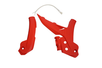 UFO OSŁONY RAMY GAS GAS MC 125 / 250 '24, MC-F / EC / EX / EC-F / EX-F 250 / 300 / 350 / 450 / 500 '24, KOLOR CZERWONY