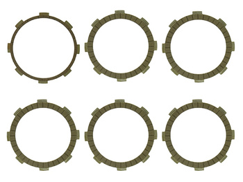 PSYCHIC TARCZE SPRZĘGŁOWE RACING KAWASAKI KMX 125 '87-'03 (F1761) (EBS4486R)