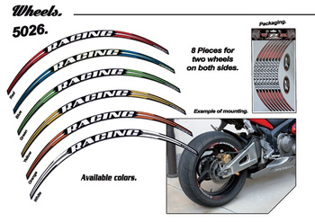 PROGRIP TAŚMA OZDOBNA NA FELGI RACING KOLOR NIEBIESKI WYPRZEDAŻ