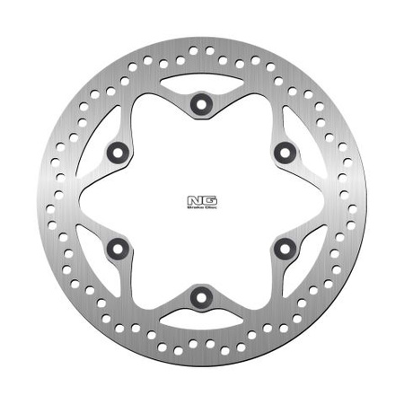 NG TARCZA HAMULCOWA TYŁ MOTO GUZZI CALIFORNIA 936/1100 '99-03, STELVIO 1200 '08-15 (282X144X5MM) (6X10,5MM)