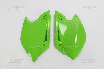 UFO BOCZKI TYLNE KAWASAKI KXF 250 '06-'08 KOLOR ZIELONY