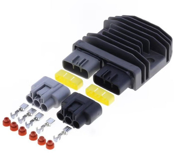 ATHENA 2025/09 REGULATOR NAPIĘCIA (Z WTYCZKAMI) APRILIA ETV 1200 CAPONORD '14-'17, BMW F 750 / 850 GS '18-'23, F 900 R / XR '20-'23, R 1200 / 1250 GS / R / RS / RT '13-'23, YAMAHA FJR 1300 '03-'21 (OEM: 12317718422; 31600HR0F01; 31600MGZJ01)