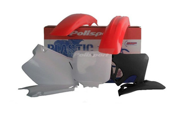 POLISPORT WYPRZEDAŻ KOMPLET PLASTIKÓW HONDA CR 125 '95-'97; CR 250 '95-'96 KOLOR OEM