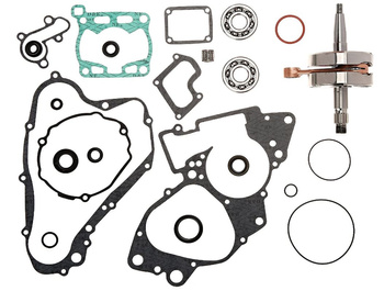 HOT RODS ZESTAW NAPRAWCZY DOŁU SILNIKA SUZUKI RM 85 '02-'12, '15-'23 (WAŁ KORBOWY, ŁOŻYSKA, USZCZELNIACZE, USZCZELKI)
