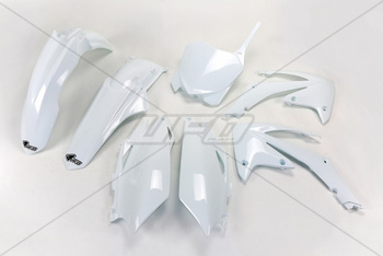 UFO KOMPLET PLASTIKÓW HONDA CRF 250R '11-'13, CRF 450R '11-'12 KOLOR BIAŁY (HO115E041)