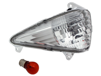 NACHMAN KIERUNKOWSKAZ HONDA CBF 600S 04-09, CB 1000, XL 1000N PRAWY PRZÓD, BIAŁE SZKŁO (MC-01902R-1) (9923N)