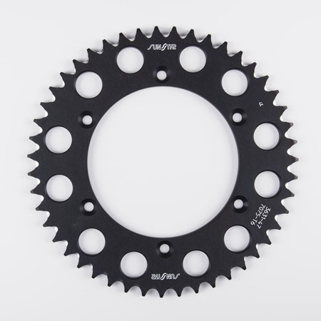 SUNSTAR ZĘBATKA TYLNA ALUMINIOWA (ERGAL) 820 49 CAGIVA WMX 125 '89-92, GAS GAS EC 125 '00-11 (ŁAŃC. 520) (82049JT) KOLOR CZARNY - OFERTA SPECJALNA