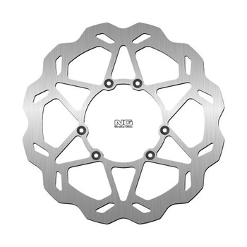 NG TARCZA HAMULCOWA PRZÓD APRILIA RX50 '06-14, DERBI SENDA 50/125 '06-13, RIEJU MRT 50 '12-21, WAVE (300x108x4mm) (6x6,5mm)