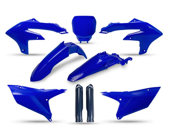 UFO KOMPLET PLASTIKÓW (FULL KIT) Z OSŁONAMI TELESKOPÓW (AMORTYZATORÓW) YAMAHA YZF 250 '24, YZF 450 '23-'24 KOLOR OEM
