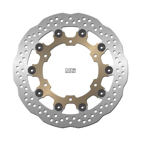 NG TARCZA HAMULCOWA PRZÓD YAMAHA YZF R6 99-02, YZF R1 98-03, FZS 1000 01-05, FJR 01, XJR 1300 03-17, XVZ 1300, XV 1600/1700/1900 (298X132X5) (6X8,5) PŁYWAJĄCA WAVE PŁYWAJĄCA