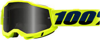 100 PROCENT GOGLE MODEL ACCURI 2 SAND YELLOW - SMOKE LENS - KOLOR ŻÓŁTY SZYBKA PRZYCIEMNIANA STARY KOD: 50222-102-04
