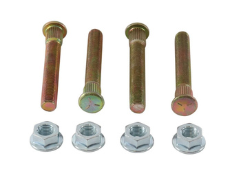 ALL BALLS SZPILKI I NAKRĘTKI KOŁA PRZEDNIEGO / TYLNEGO M10 X GWINT CALOWY 24G 3/16" POLARIS RZR 570 EFI 12-13, RZR 800 '08