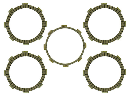 PSYCHIC TARCZE SPRZĘGŁOWE KAWASAKI KLX 125C/D/L`10-16, KTM 125 DUKE`11-15, RC`14-15 (EBS4522)