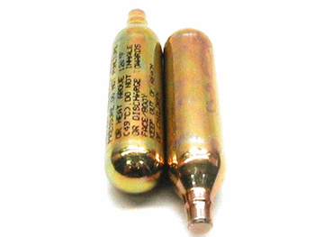 PSYCHIC NABÓJ CO2 DO POMPOWANIA OPON - BEZ GWINTU (2SZT.)