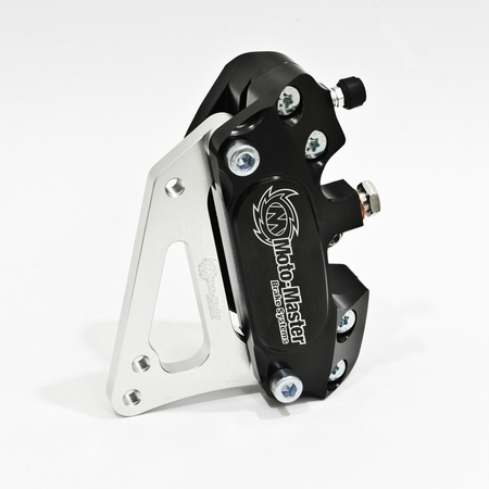 MOTO-MASTER ZACISK HAMULCOWY SUPERMOTO (CZTEROTŁOCZKOWY) YAMAHA YZ/YZF 125/250 '08-'25, YZF 450 '08-'15 - ZESTAW ZAWIERA KLOCKI I ADAPTER (NA ZAMÓWIENIE - PATRZ OPIS DODATKOWY)
