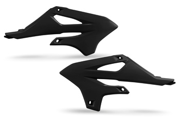 UFO 2024/11 OSŁONY CHŁODNICY YAMAHA YZ 85 '22-'25 KOLOR CZARNY