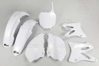 UFO KOMPLET PLASTIKÓW YAMAHA YZ 125 / 250 '02-'05 KOLOR BIAŁY (YA301E046)
