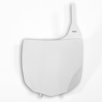 UFO TABLICA NA NUMER STARTOWY KAWASAKI KXF 250 '09-'12, KXF 450 '09-'12 KOLOR BIAŁY