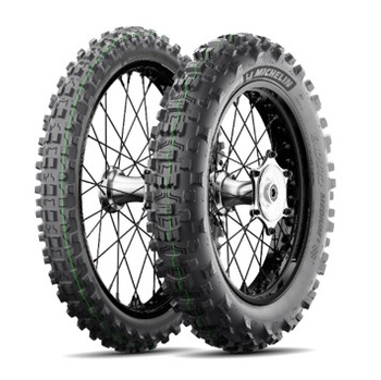MICHELIN KOMPLET OPON (CAI322909/24) 90/100-21 ENDURO MEDIUM 2 57R TT PRZÓD DOT 2024 + (CAI385961/24) 140/80-18 ENDURO MEDIUM 2 70R TT TYŁ DOT 2024 + CZAPKA