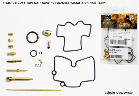 PSYCHIC ZESTAW NAPRAWCZY GAŹNIKA YAMAHA YZF 250 01-02 (26-1287) (NA 1 GAŹNIK)